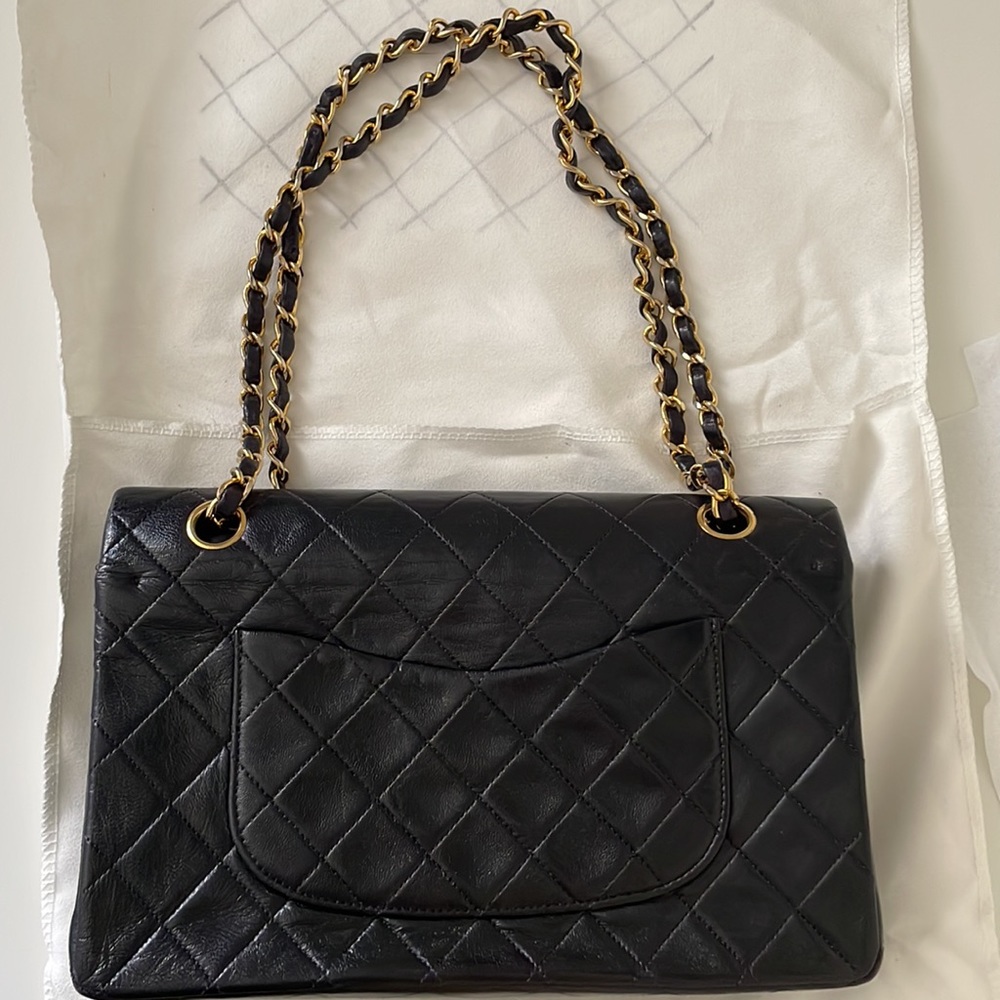 Chanel classic flat black - Picture 2 of 12